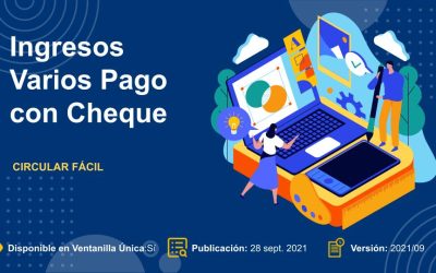 Circular Fácil – Ingresos Varios Pago con Cheque